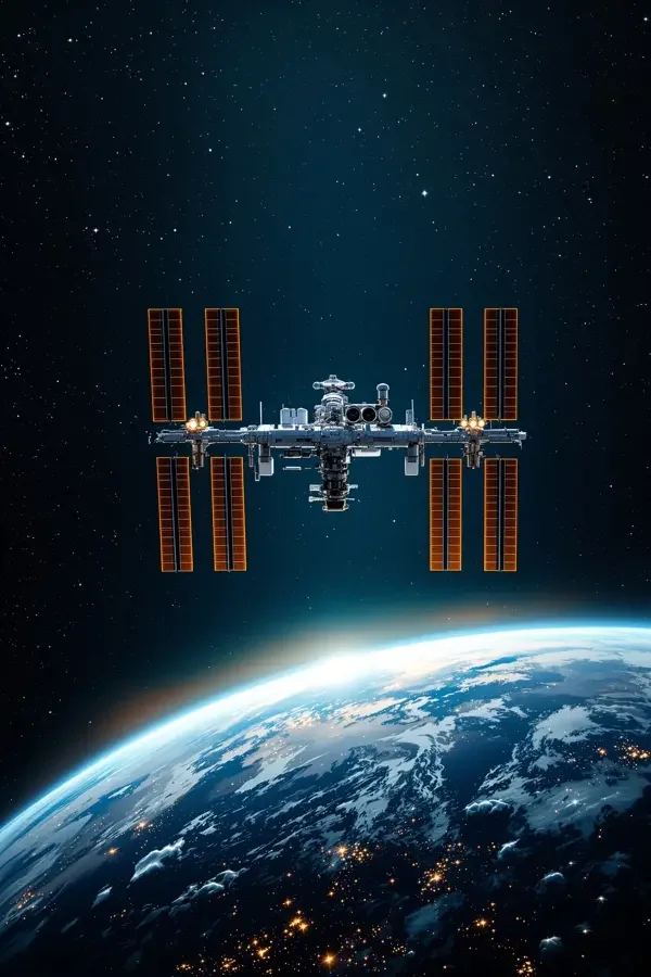 国际空间站海报