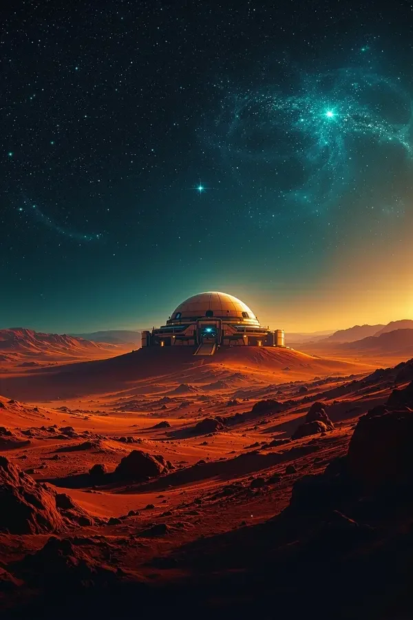 火星移民海报